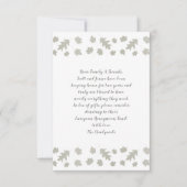 Graue Blätter, die gut fotografieren wollen Einladung (Vorderseite)