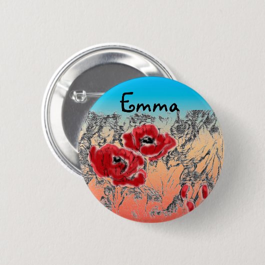 Graue Blume, Pfefferlinge, Blumengras Button (Vorne & Hinten)