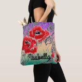 Graue Blume, Pfefferlinge, Blumengras Tasche (Von Nahem)