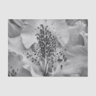 graue Blume Seidenpapier