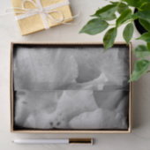 graue Blume Seidenpapier (Geschenk)
