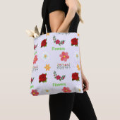 Graue Blume Tasche (Von Nahem)