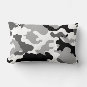 Graue Camo-Lendenkissen Lendenkissen