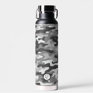 Graue Camouflage #1 Thopper Wasserflasche mit Kupf Trinkflasche