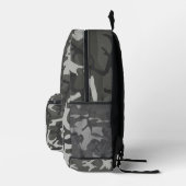 Graue Camouflage Bedruckter Rucksack (Rechts)