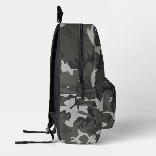 Graue Camouflage Bedruckter Rucksack (Links)