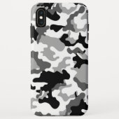 Graue Camouflage Case-Mate iPhone Hülle (Rückseite)