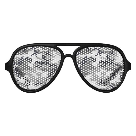 Graue Camouflage Lens Sonnenbrille/ Schatten Sonnenbrille (Vorderseite)