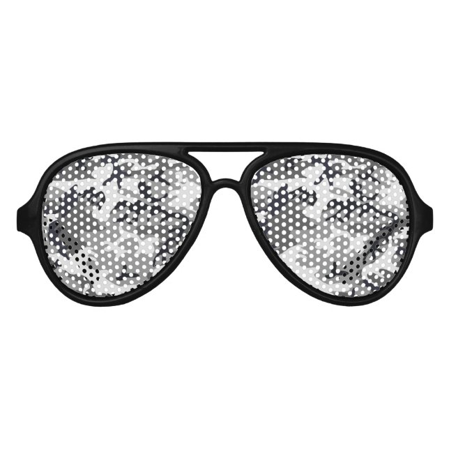 Graue Camouflage Lens Sonnenbrille/ Schatten Sonnenbrille (Vorderseite)