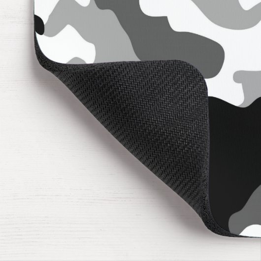 Graue Camouflage Mousepad (Ecke)