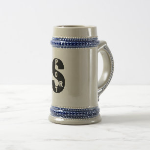 Graue Chope TOP DESIGN SPORT Bierglas