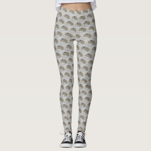 Graue Computer Maus Elektronik Techie Wired Leggings