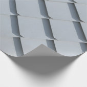 Graue Dachschindeln Geschenkpapier (Ecke)