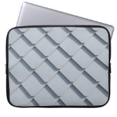 Graue Dachschindeln Laptopschutzhülle (Vorderseite)