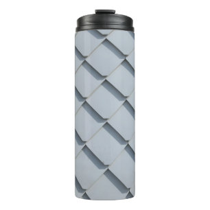 Graue Dachschindeln Thermosbecher