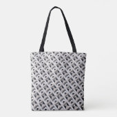 Graue Darstellung der Grid-Platine Tasche (Rückseite)