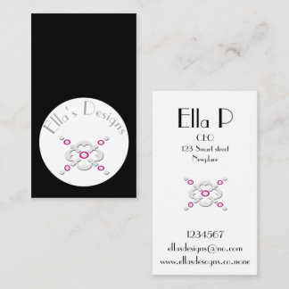 Graue Design-Visitenkarte Visitenkarte