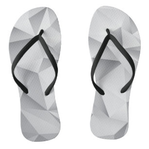 Graue Diamanten Badesandalen