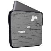 Graue Digital-Kunst-Grafik. Bild der Farbe Laptopschutzhülle (Vorne Rechts)