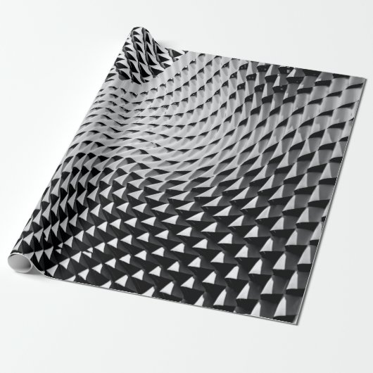 Graue digitale Tapete Geschenkpapier (Ungerollt)