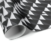 Graue digitale Tapete Geschenkpapier (Rolleneckpunkt)