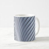 Graue digitale Tapete Kaffeetasse (VorderseiteRechts)