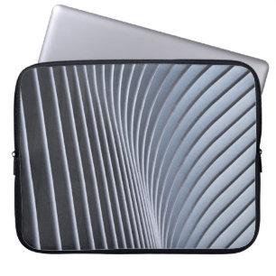 Graue digitale Tapete Laptopschutzhülle