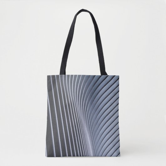 Graue digitale Tapete Tasche (Vorderseite)
