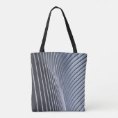 Graue digitale Tapete Tasche (Rückseite)