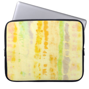 Graue Dirty Art Malerei. Shibori-Muster. Bardo Br Laptopschutzhülle