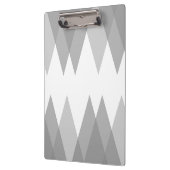 Graue Dreiecke Klemmbrett (Links)