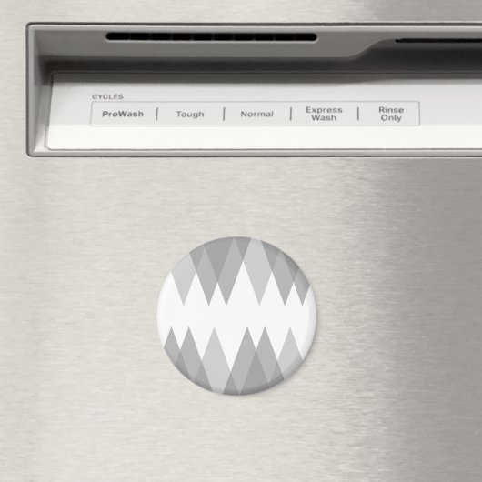 Graue Dreiecke Magnet (In Situ (Geschirrspüler))