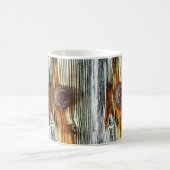 Graue Driftholzbretter Thunder_Cove Kaffeetasse (Mittel)