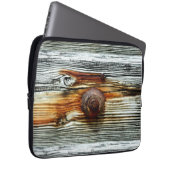 Graue Driftholzbretter Thunder_Cove Laptopschutzhülle (Vorne Rechts)