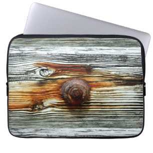 Graue Driftholzbretter Thunder_Cove Laptopschutzhülle