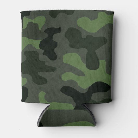 Graue dunkelgrüne Tarnung Nr. 14 Dosenkühler (Vorderseite)