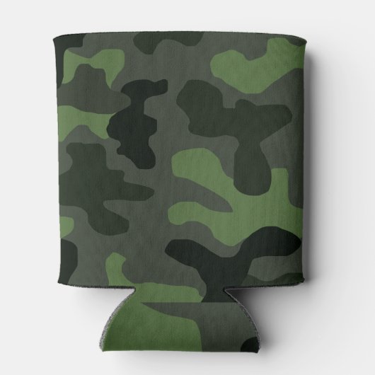 Graue dunkelgrüne Tarnung Nr. 14 Dosenkühler (Rückseite)