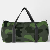 Graue dunkelgrüne Tarnung Nr. 14 Duffle Bag (Vorderseite)