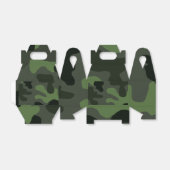 Graue dunkelgrüne Tarnung Nr. 14 Geschenkschachtel (Ungefaltet)