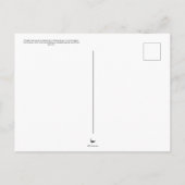 Graue Eichhörnchen in Baumüberquerung Postkarte (Rückseite)