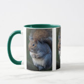 Graue EichhörnchenTasse Tasse (Links)