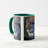 Graue EichhörnchenTasse Tasse (Vorderseite Links)