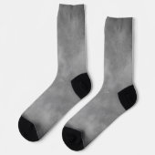 Graue einfarbige Storm Cloud Socken (Linkes Detail)