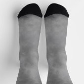 Graue einfarbige Storm Cloud Socken (Oben)