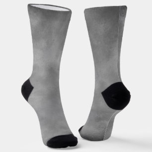 Graue einfarbige Storm Cloud Socken