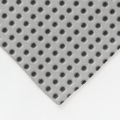 Graue Elf-Decke Fleecedecke (Ecke)