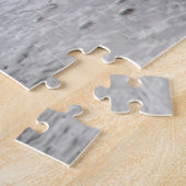 Graue Ente im Dunkeln des Sees Puzzle (Seite)