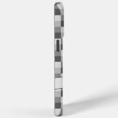 Graue Farbblöcke Case-Mate iPhone Hülle (Rückseite / Rechts)