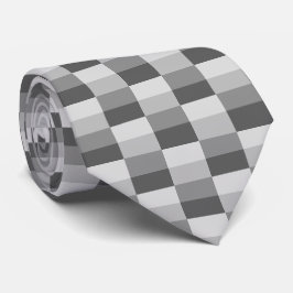 Graue Farbblöcke Krawatte