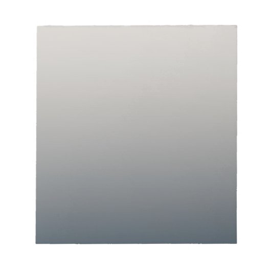 Graue Farbe Notizblock (Vorderseite)